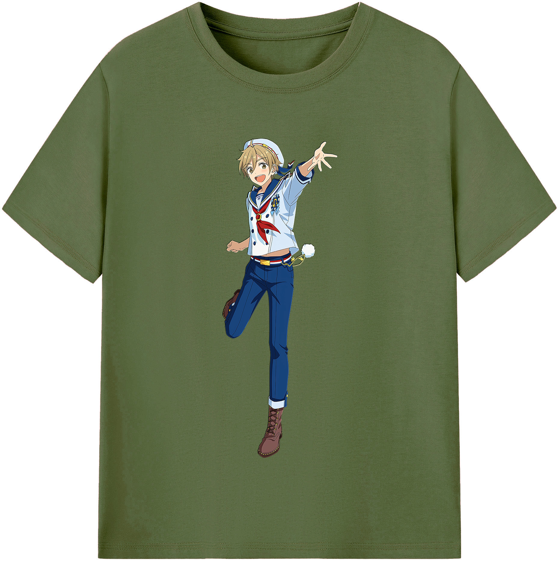 （画像用） あんさんぶるスターズ! Ensemble Stars 綿100％半袖Tシャツ（フロントプリント）